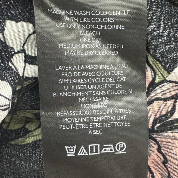 Anthropologie Maeve The Somerset Maxi Dress Black Floral - Picture 9 of 11